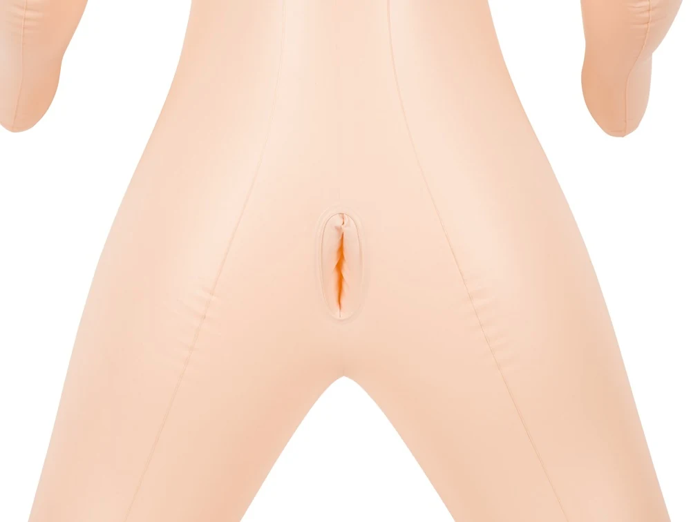 Opblaasbare pop met verwijderbare dildo 165 cm