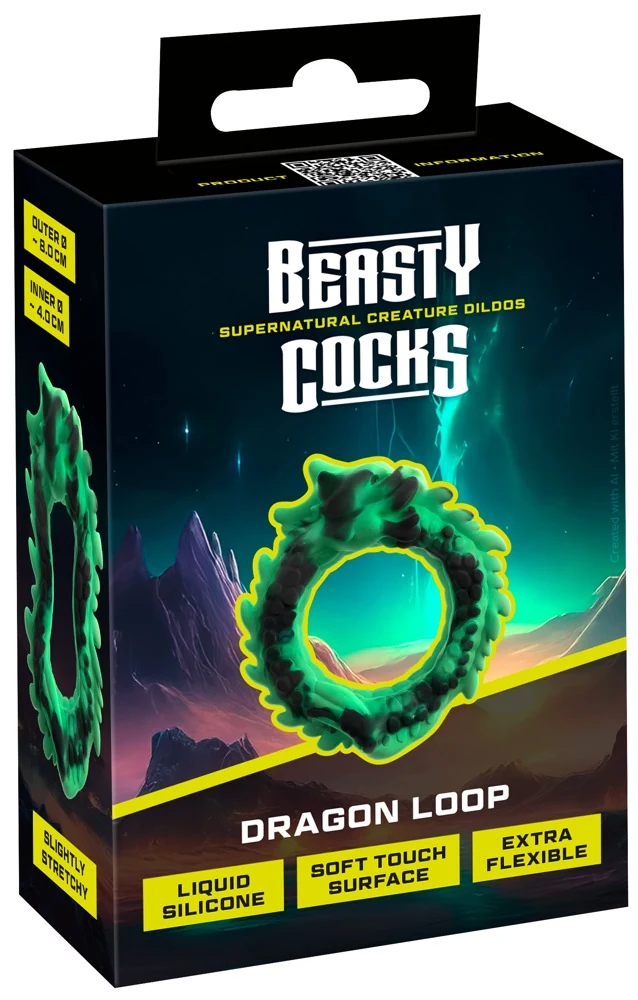 Beasty Cocks Dragon Loop penisring