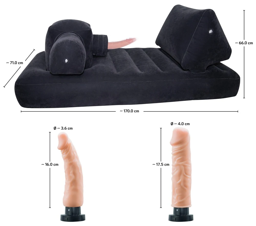 You2Toys Velvet Luxury Bed sexmöbel