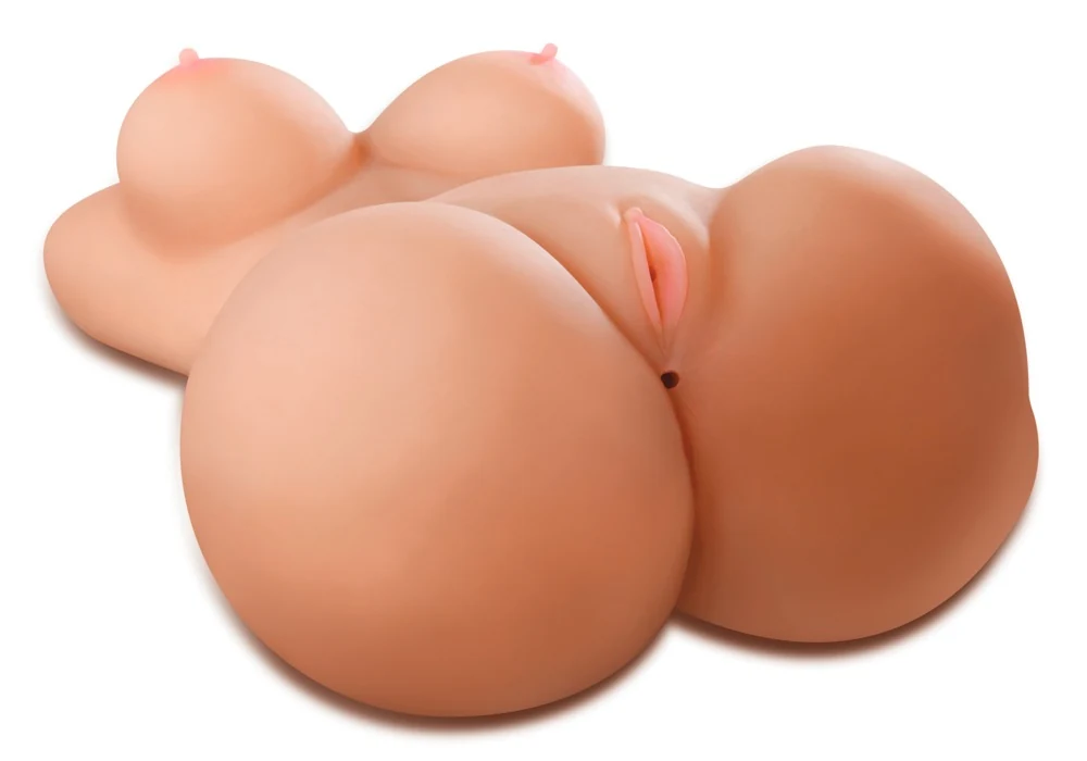 Realistische masturbator torso van TPR
