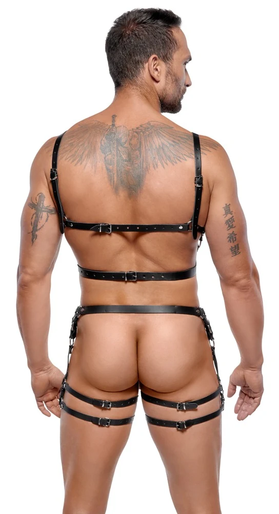 ZADO Harness-Set aus Leder