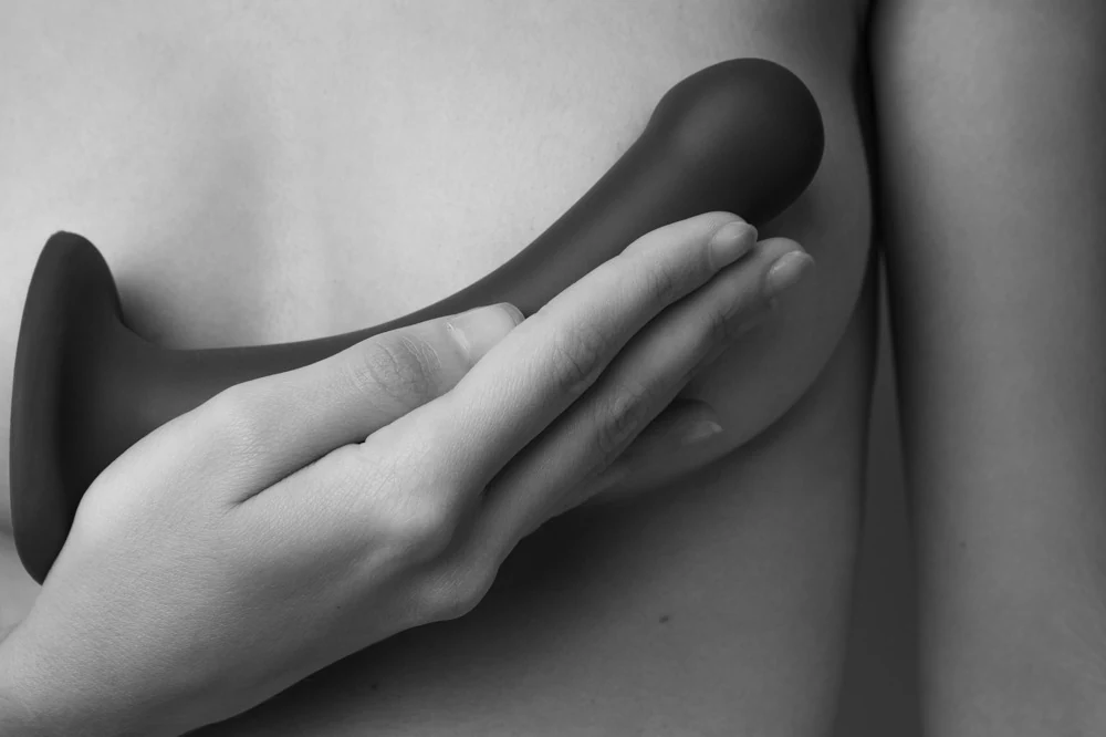 strap-on-me Dual Density Bendable Dildo 18 cm