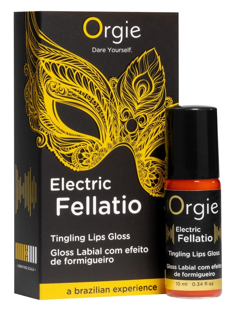 Orgie Electric Fellatio-Lipgloss stimulierende gele sprays
