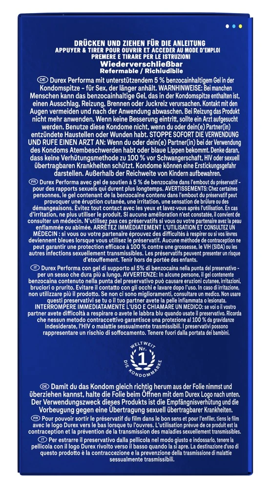 Durex Performa condooms 40 stuks