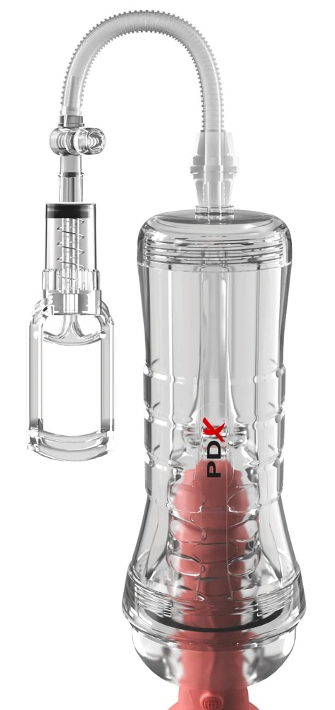 PDX Elite ViewTube Vac XXL masturbator met pomp