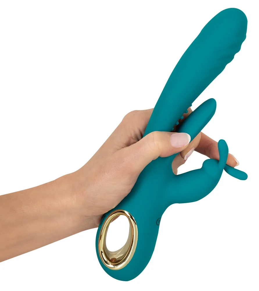 Sweet Smile Rabbit Vibrator with Thrust Function and G-Spot Stimulation 25 cm