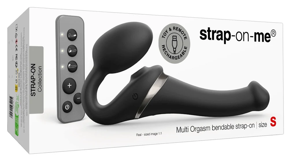 strap-on-me Multi Orgasm Bendable Strap-On