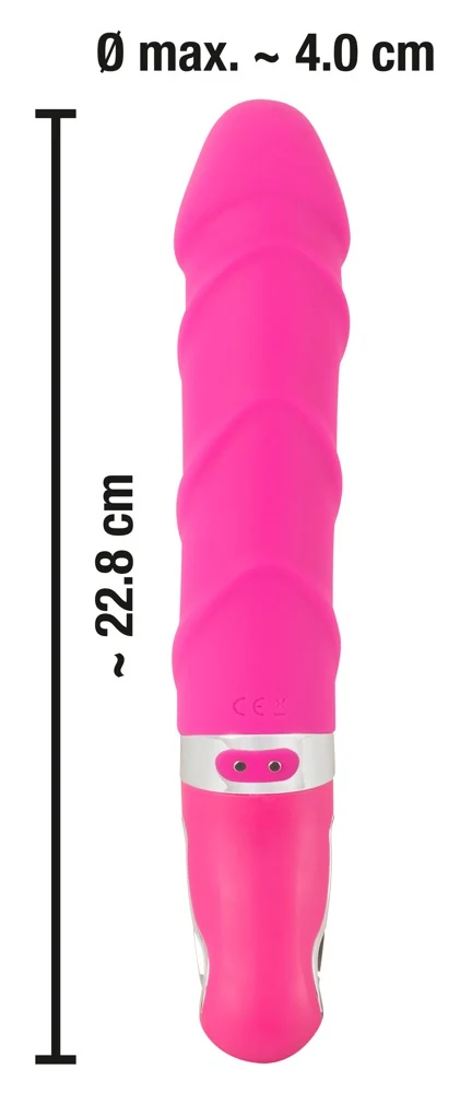 Sweet Smile Warming Soft Vibrator 22,8 cm