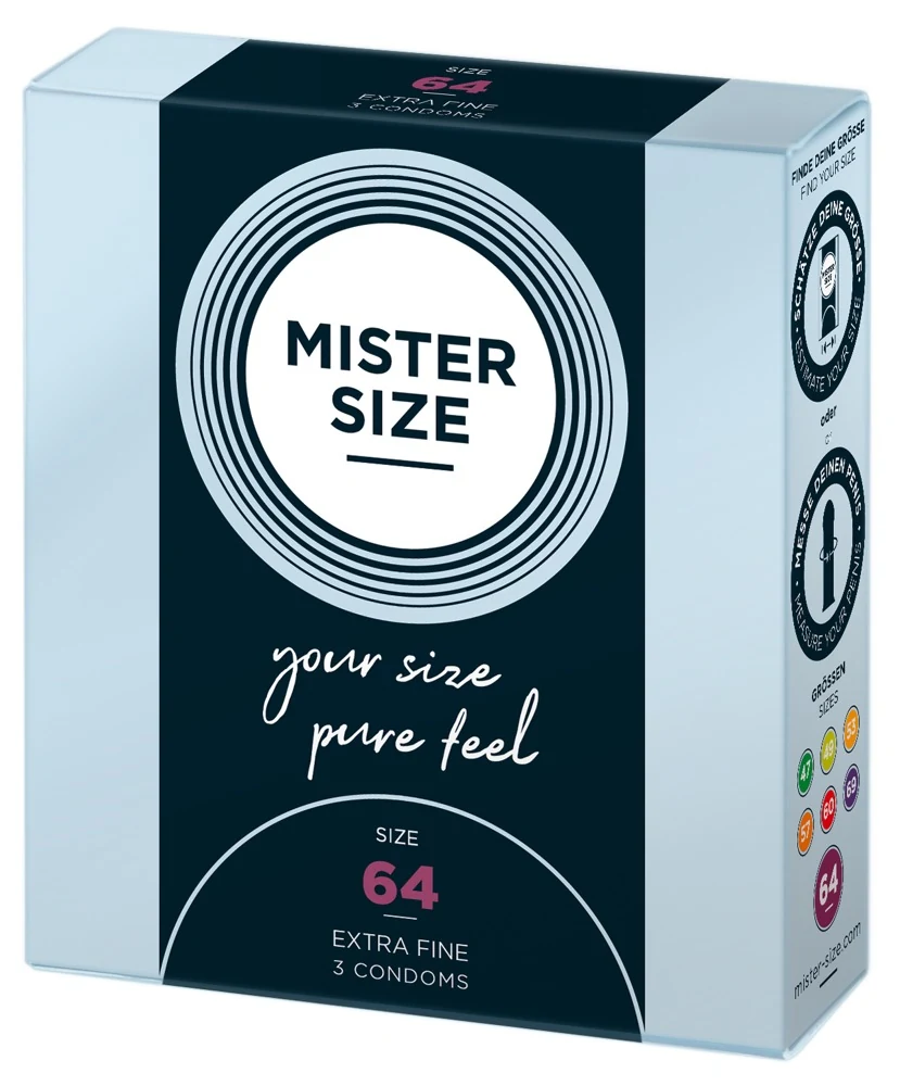 Mister Size condooms 64 mm
