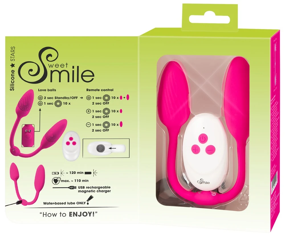 Sweet Smile RC Double Pleasure Love Balls liefdesbal