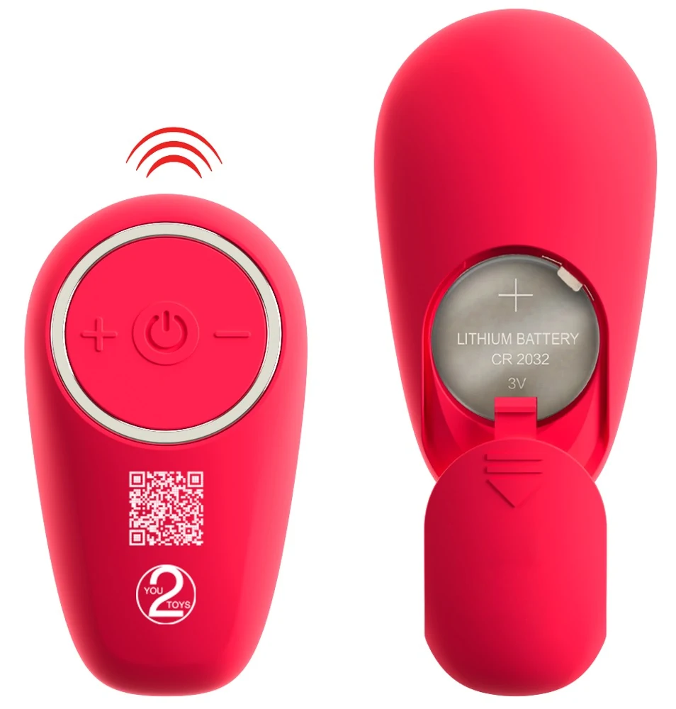 Strapless Strap-On Triple Teaser RC 23 cm vibrator