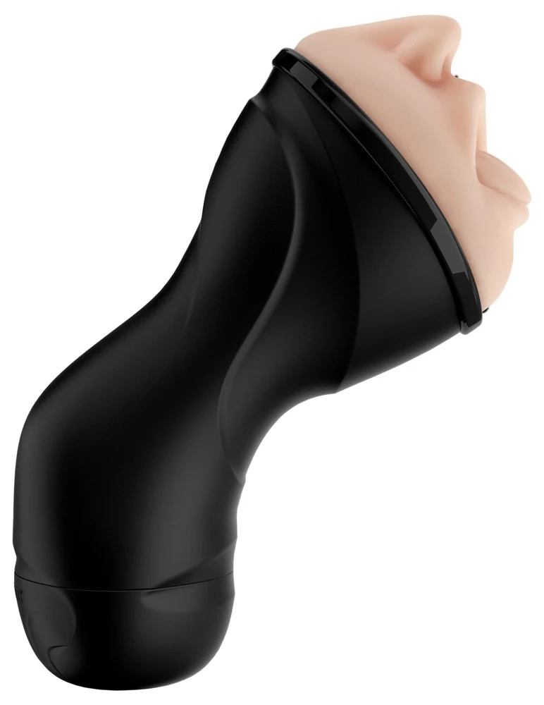 PDX Elite Deep Throat Vibrating Stroker masturbator