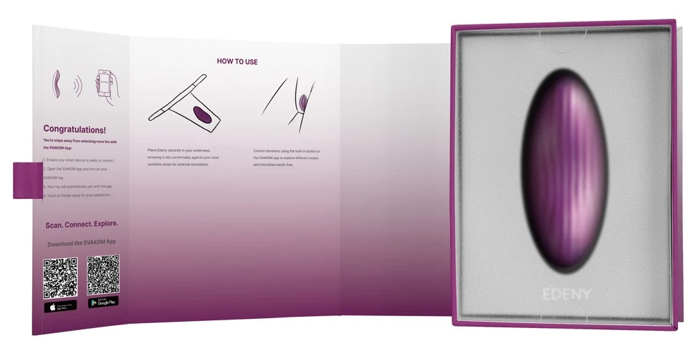 SVAKOM Edeny 9,1 cm vibrator