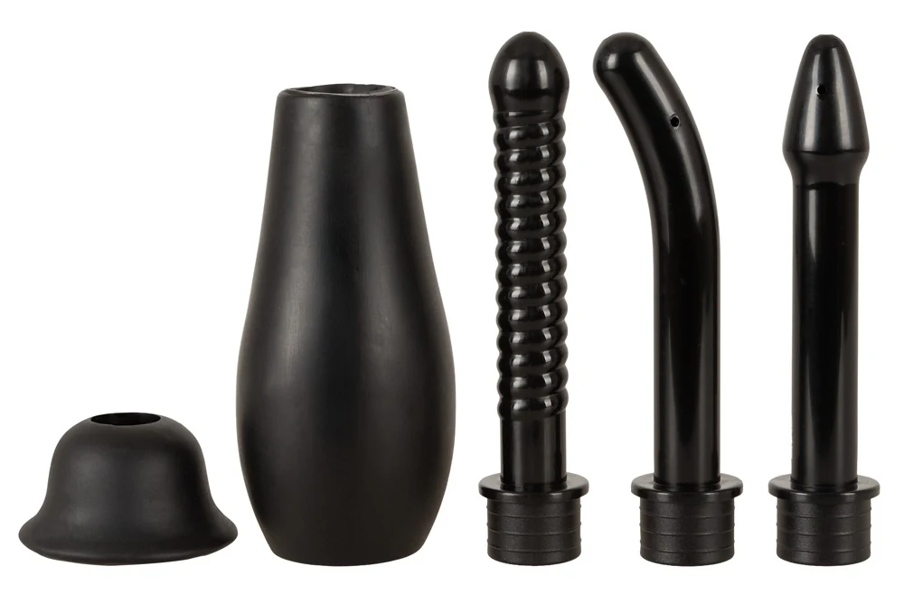 Intieme douche met 3 opzetstukken