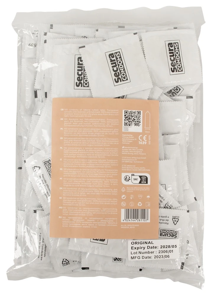Secura Original condooms 100 stuks