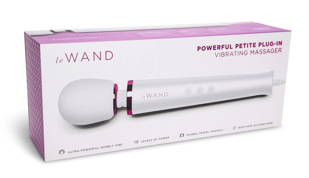 le Wand Powerful Petite Plug-in Massager 25 cm vibrator