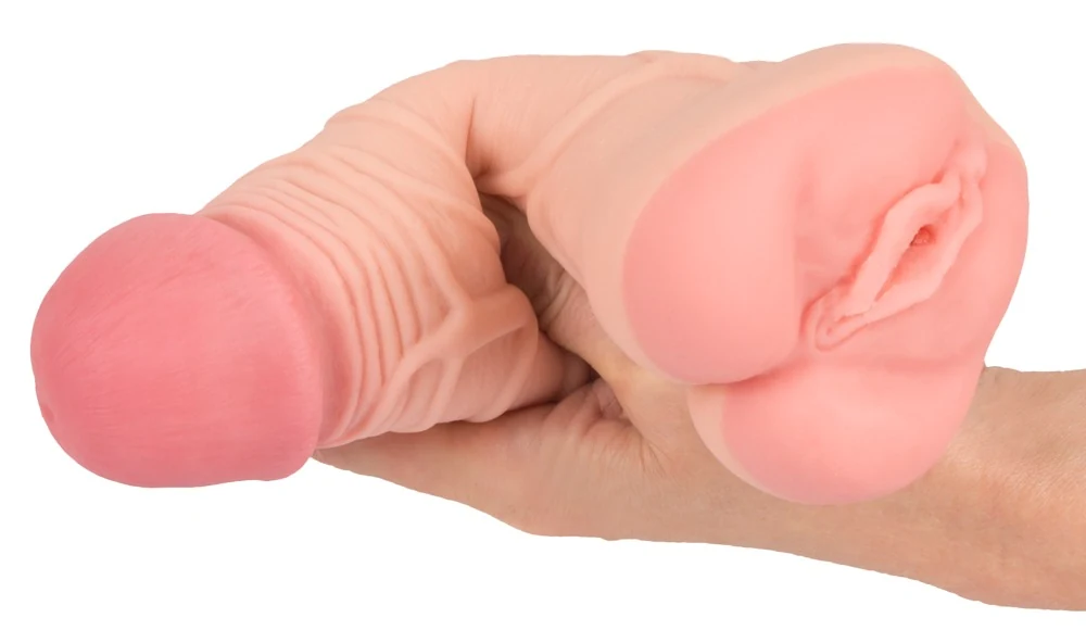 Masturbator sleeve met zachte stimulatietunnel