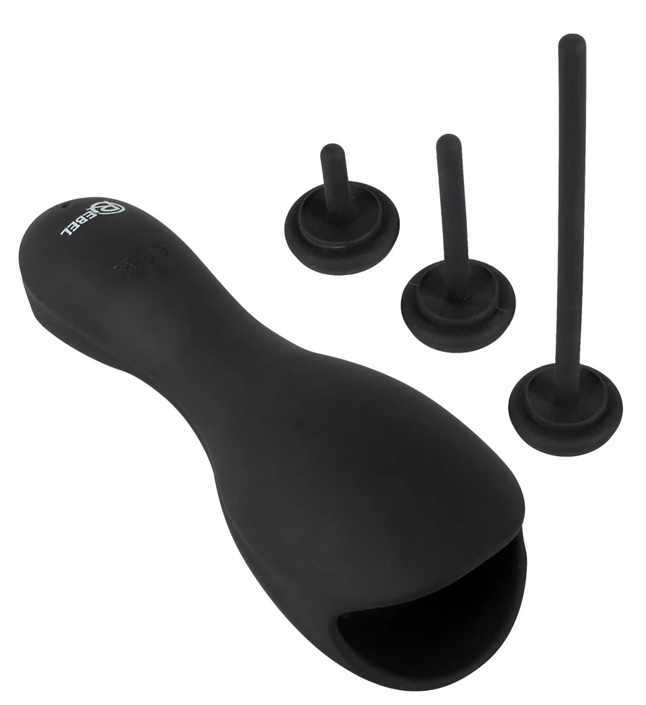 Rebel Glans Masturbator with 3 Dilators