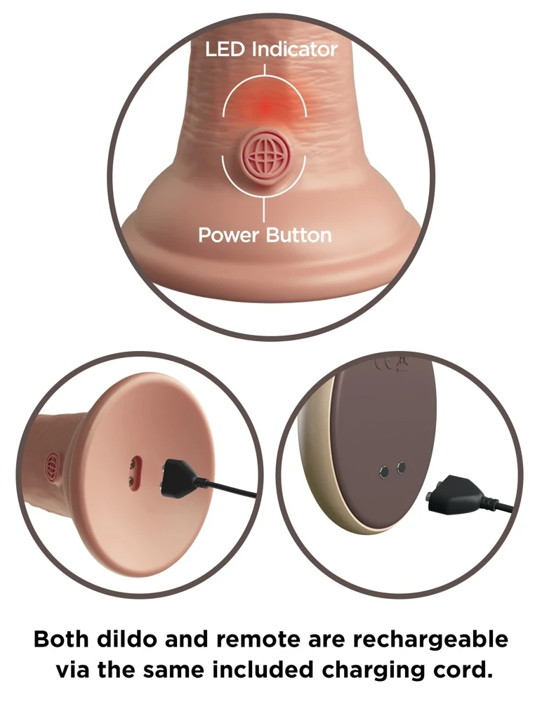 King Cock Elite 9“ Silicone RC 24,8 cm dildo