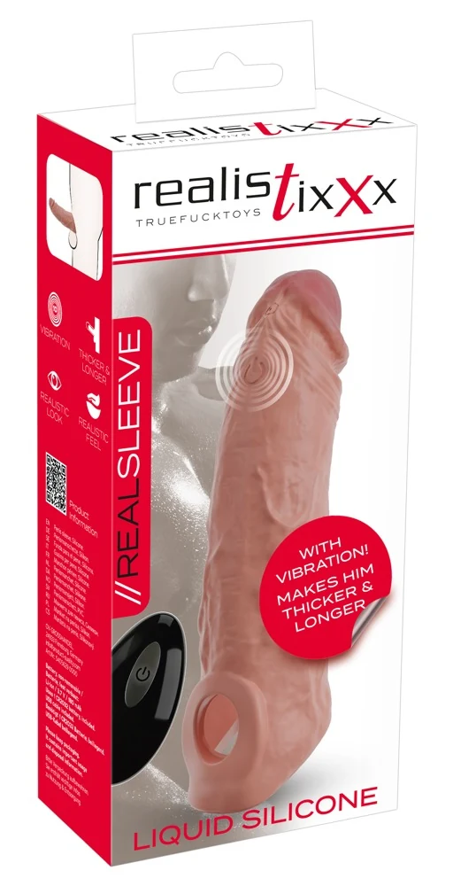 Realistixxx RealSleeve with Vibration penishülle