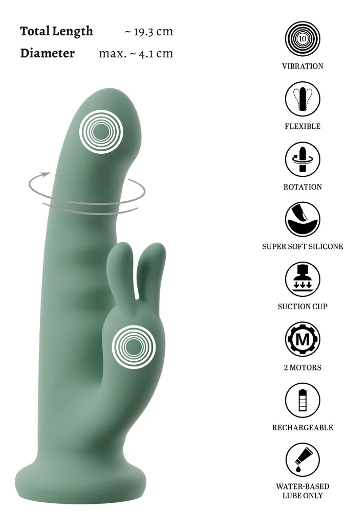 beau coeur LUVIO Soft Rotating Vibrator 19,3 cm