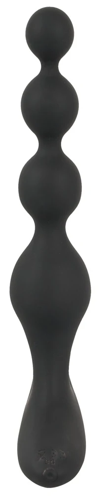 Black Velvets Rechargeable anal beads 20 cm toy