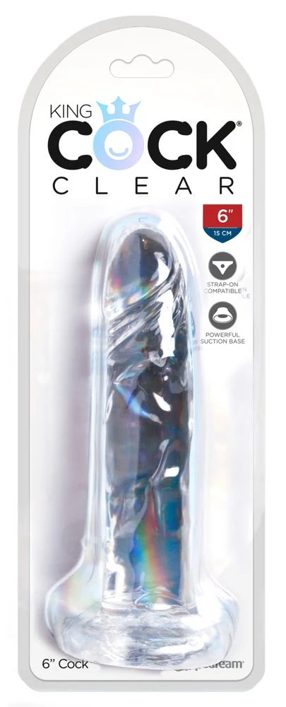 King Cock Clear 6“ 17,8 cm dildo