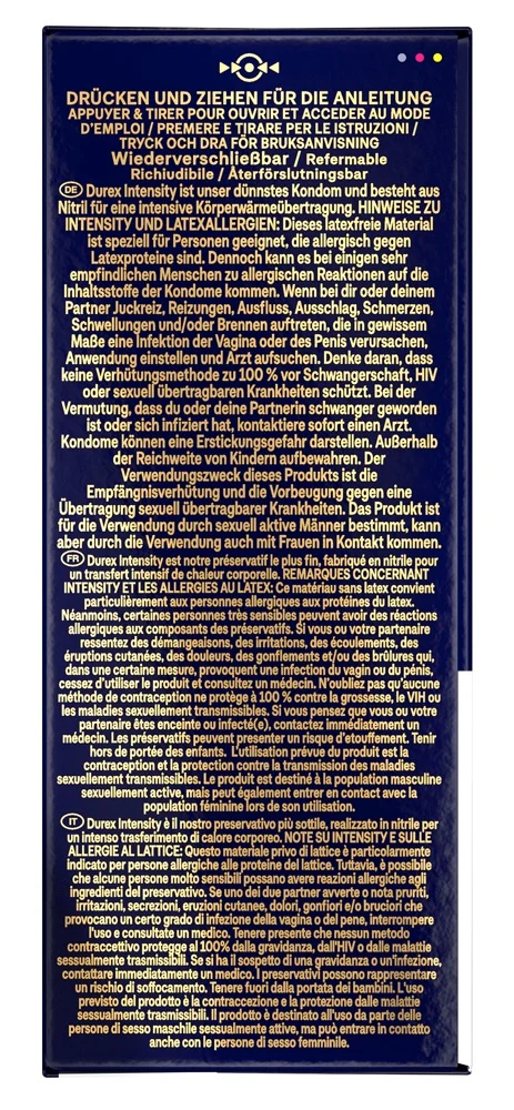 Durex Intensity latexvrije condooms 56 mm