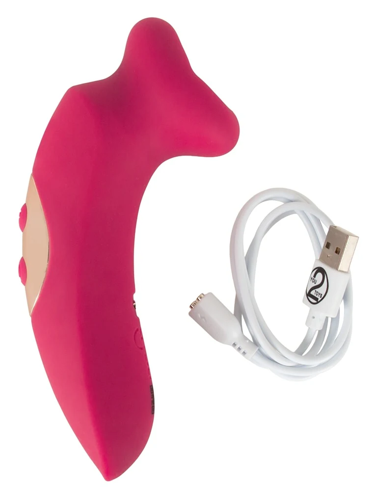You2Toys Oral Fun Vibrator Sucking Mouth Vibrating Tongue 14,5 cm