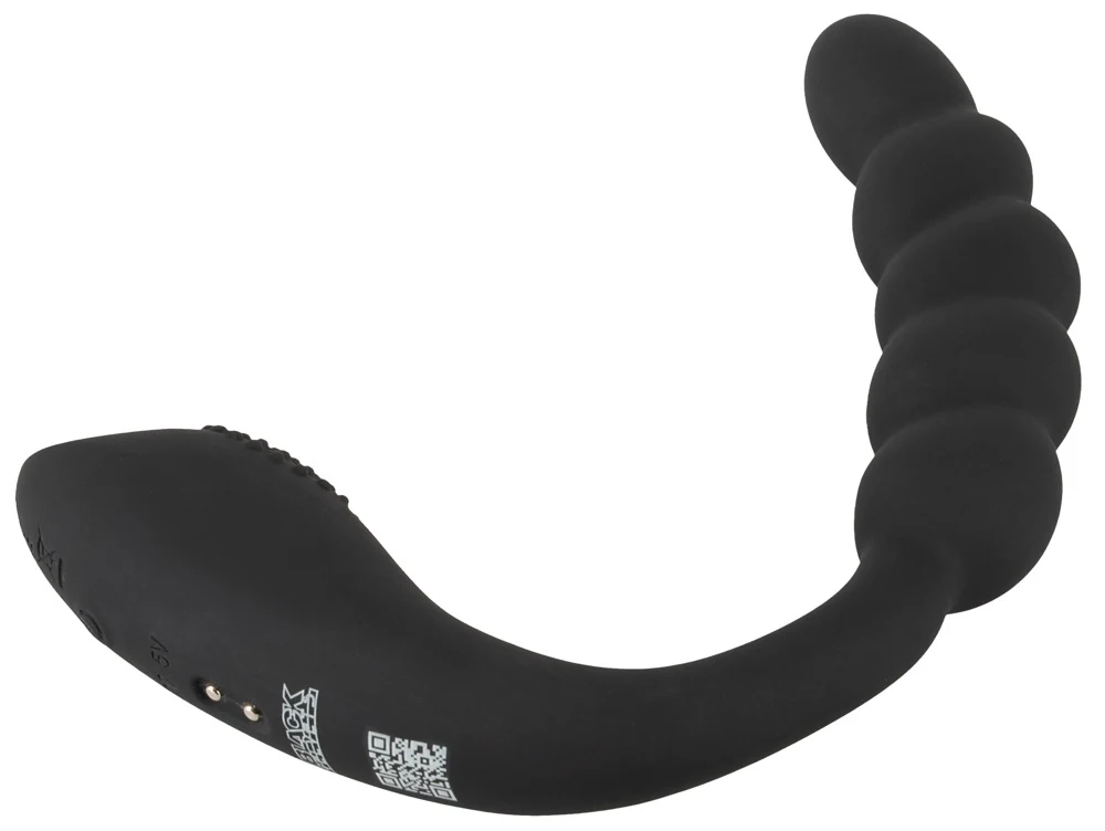 Black Velvets Bendable dual stimulator 26 cm vibrator