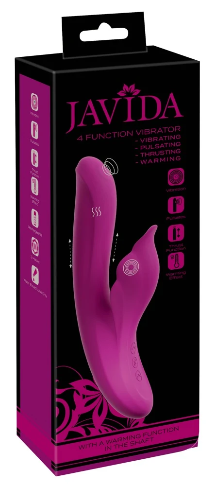 JAVIDA 4 Function Vibrator 24 cm