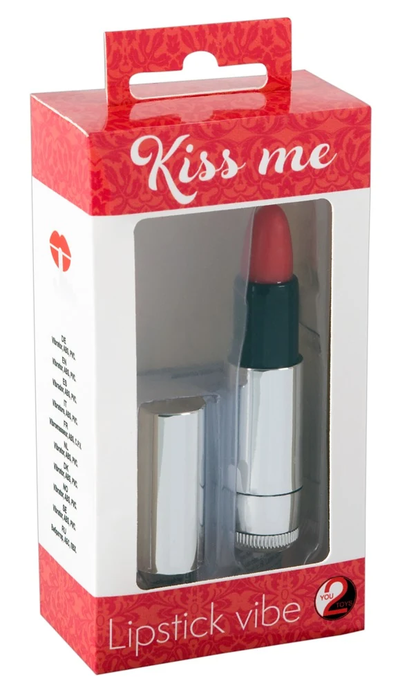You2Toys Kiss me Lipstick Vibe 8,7 cm vibrator