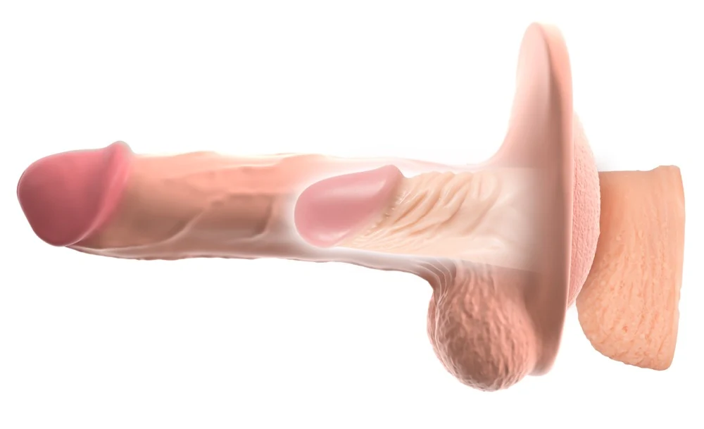 Nature Skin 3in1 Extension, Dildo Masturbator 31 cm