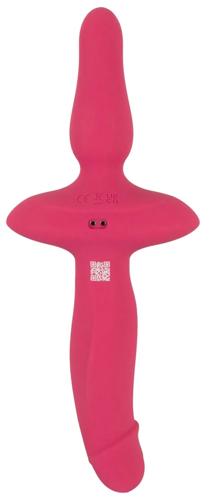 Couples Choice 2in1 Vibrator Butt Plug 26 cm