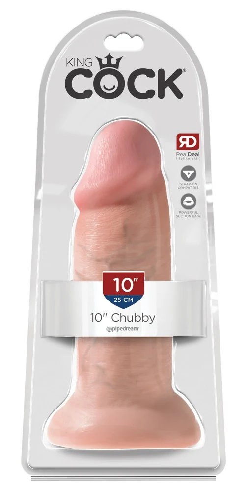 King Cock 10“ Chubby 25,4 cm dildo