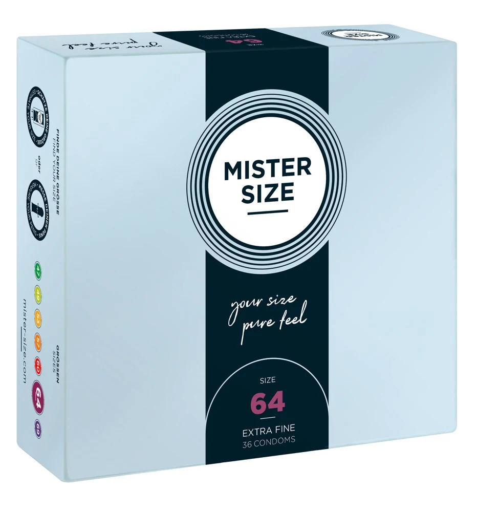 Mister Size condooms 64 mm