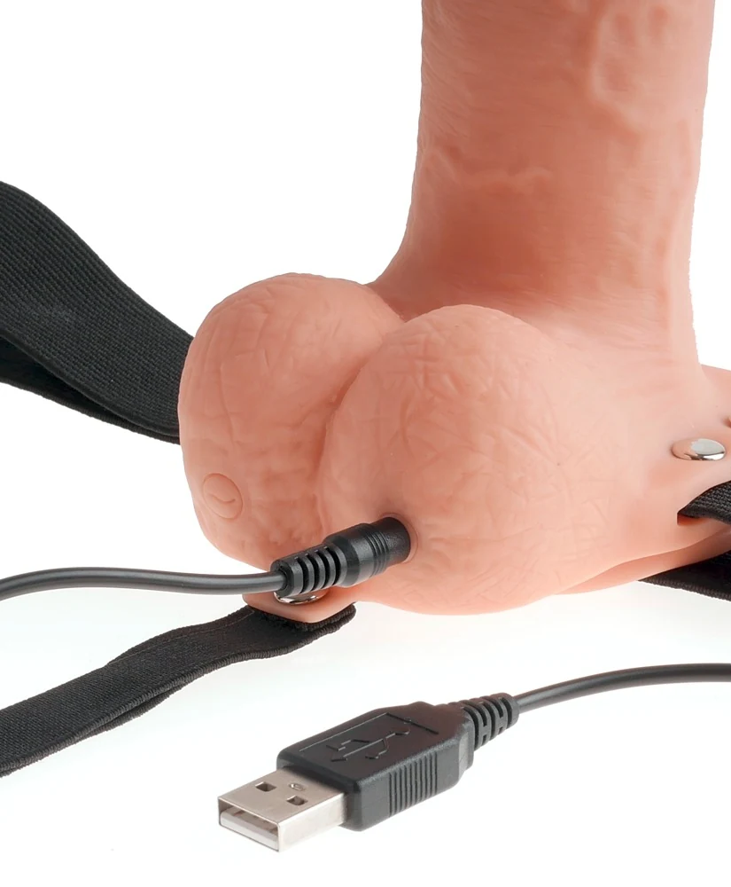 Holle vibrator sleeve met 10 vibratiestanden