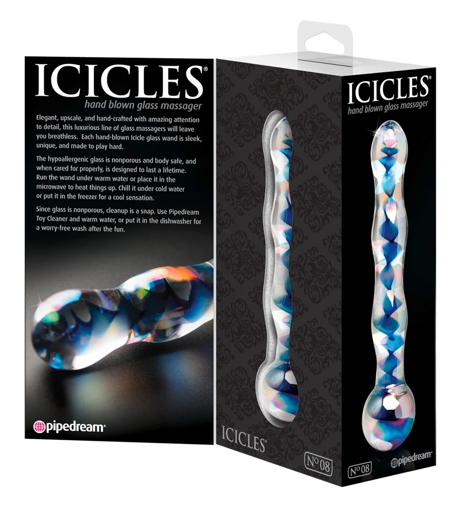 Icicles No. 8 17,5 cm dildo