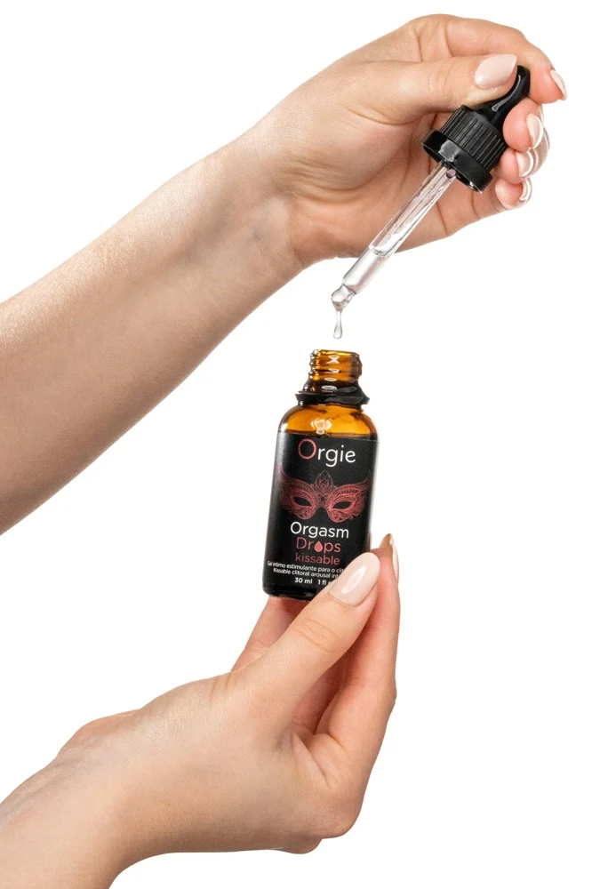 Orgie Orgasm Drops kissable stimulierende gele sprays
