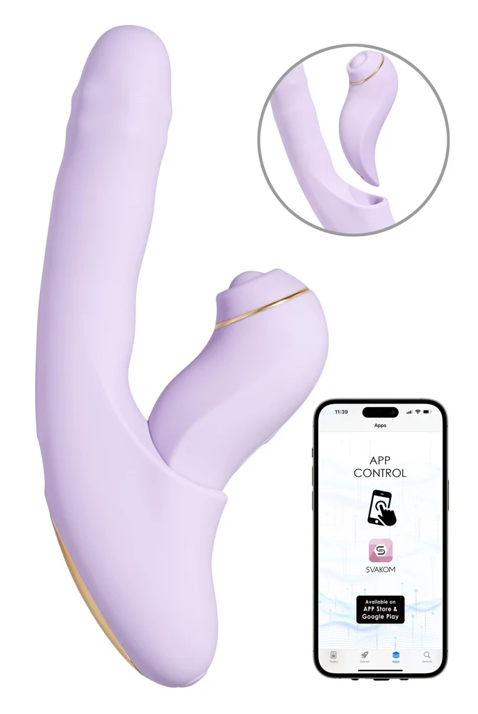 SVAKOM DuoGlow 19,6 cm vibrator