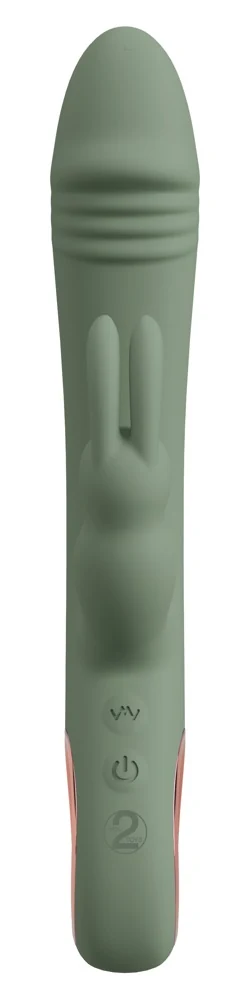 You2Toys Slim Rabbit Olive 21,4 cm vibrator