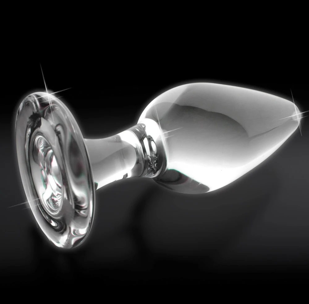 Glazen plug voor warm en koud spel