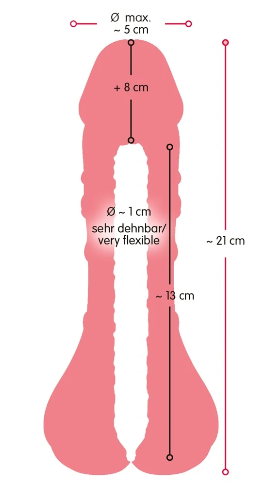 Penisvergroting sleeve met masturbator