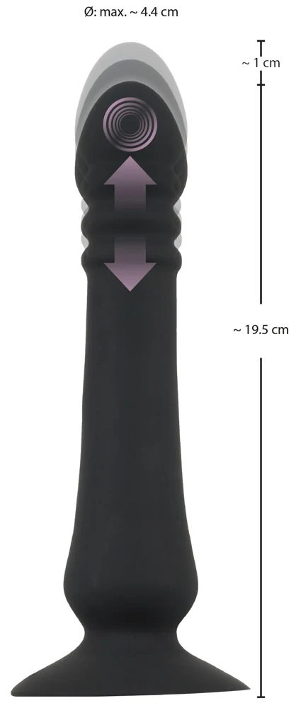 Black Velvets Anal thruster toy