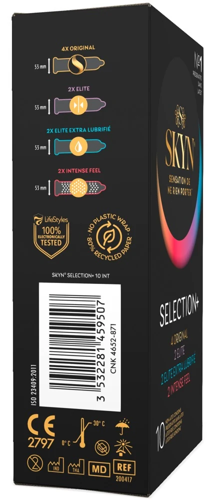 SKYN Condoommix Selection+ 10 stuks