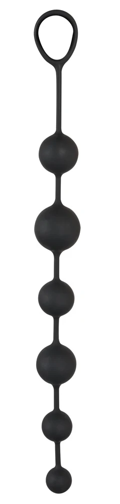 Black Velvets Anal beads 40 cm toy