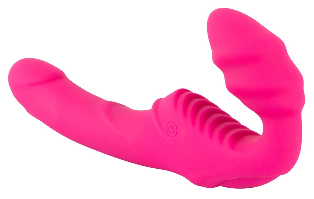 Strapless Strap-On Vibrating 21,8 cm vibrator
