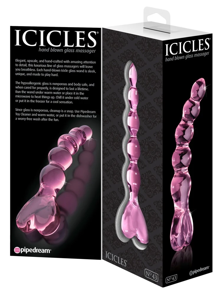 Icicles No. 43 20 cm dildo