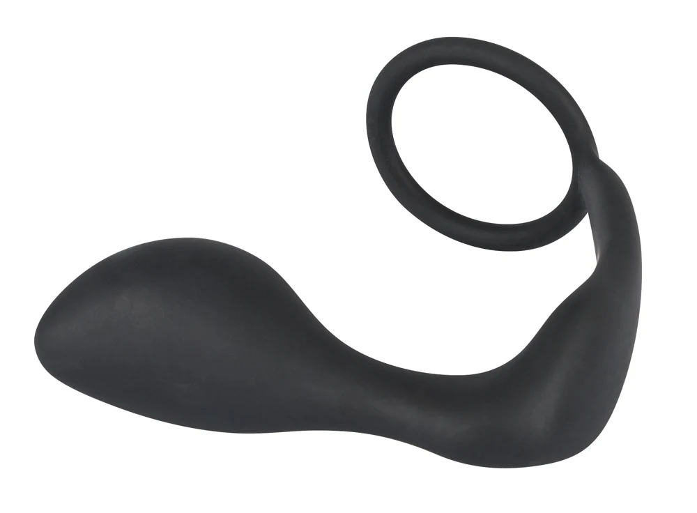 Black Velvets Ring plug 10 cm anal toy