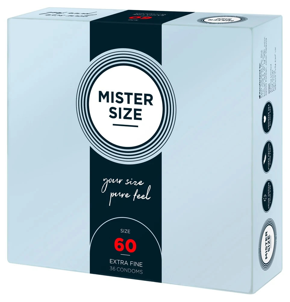 Mister Size condooms 60 mm